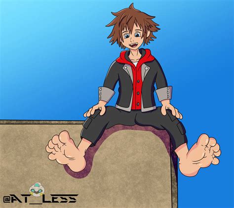 kingdom hearts sora feet|KH4 Sora Feet by TheeMonkeyPrince on DeviantArt